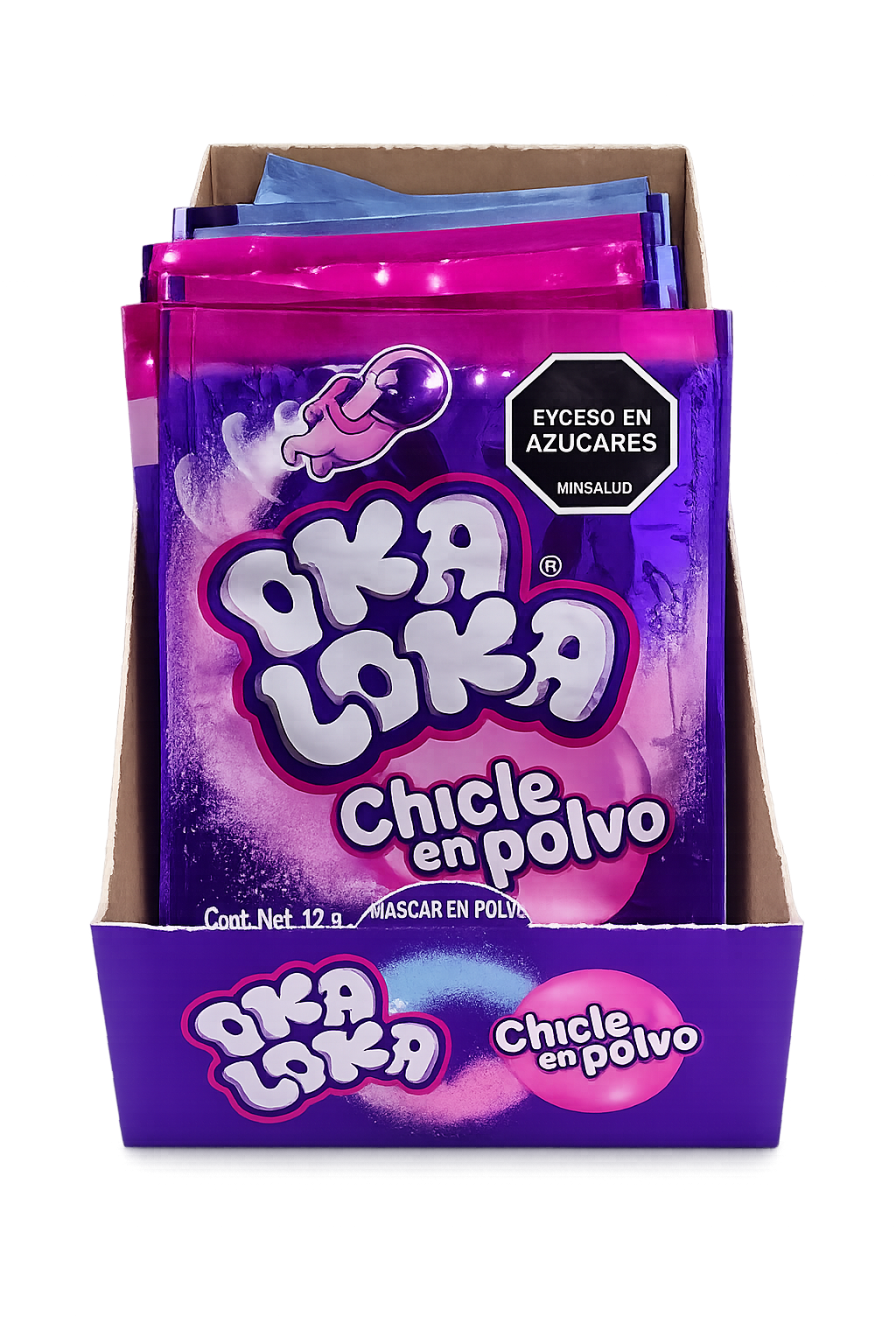 CHICLE OKALOKA X 12 UND