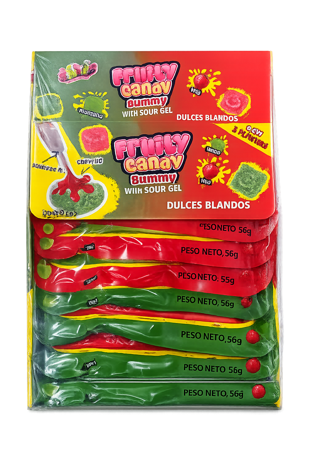 FRUITY CANDY GUMMY LAPICERO X 12 UND