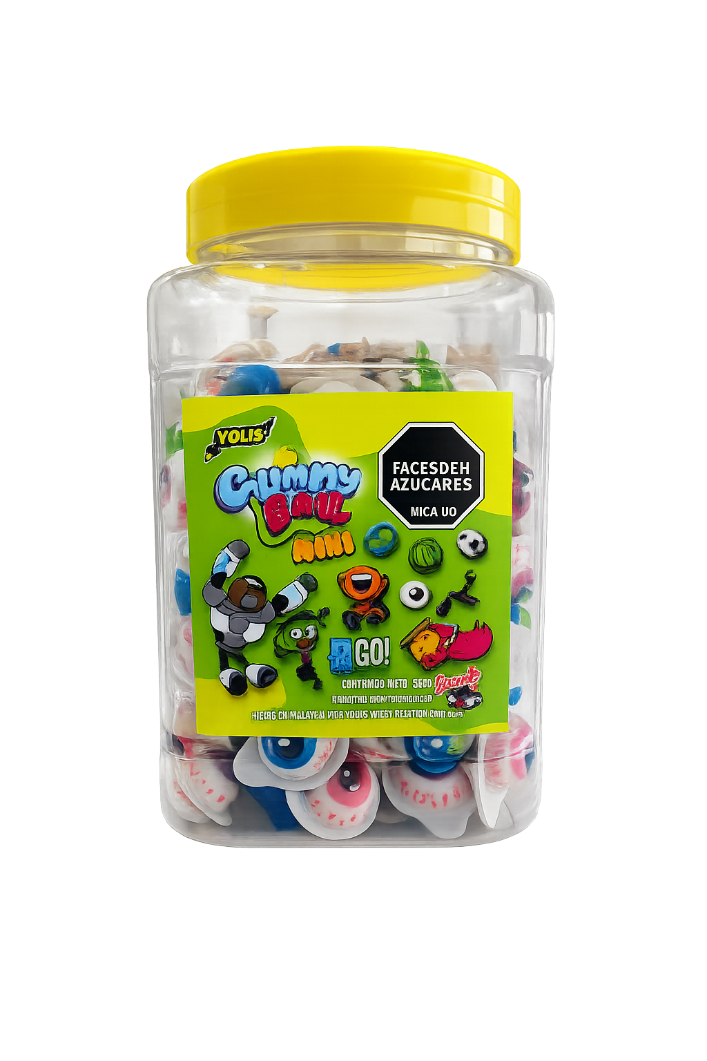 GUMMY BALL MINI X 120 UND